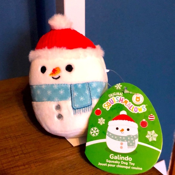 Squishmallow Squeaky Dog Toy - Picture 6 of 6